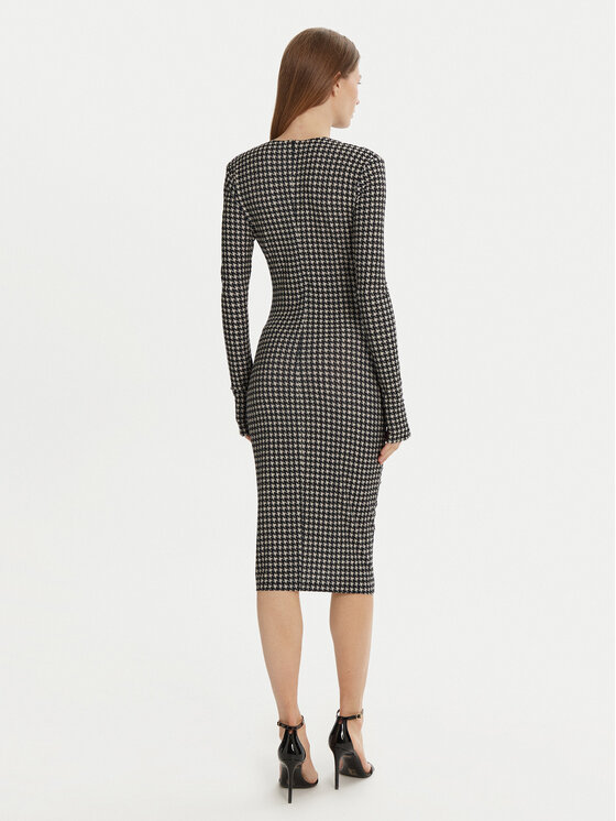 NORMA KAMALI NORMA KAMALI Vsakodnevna obleka KK3243PLD25657 Siva Slim Fit