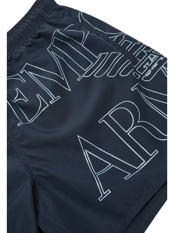 Emporio Armani Emporio Armani Costume da bagno costume - Emporio Armani - logo bold ASV Blu Regular Fit