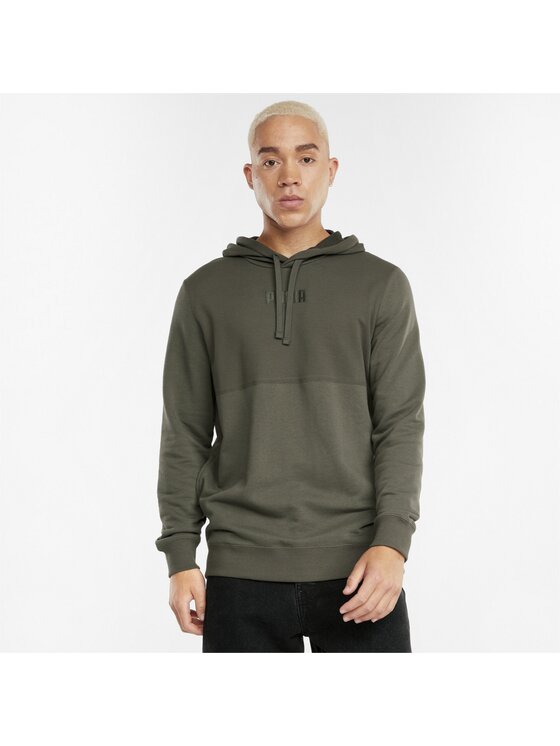 Puma Puma Bluza 589348 Zielony Regular Fit