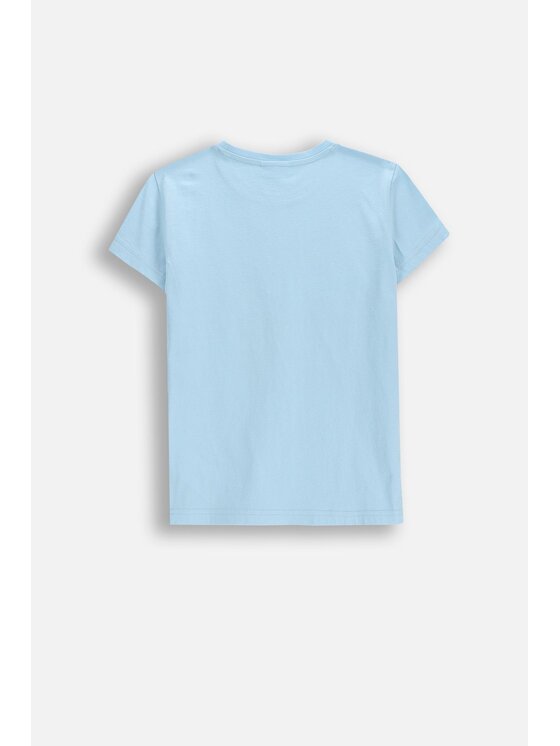 Coccodrillo Coccodrillo T-Shirt WC6143203QGJ-036 Niebieski Regular Fit