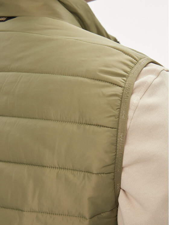 Napapijri Napapijri Γιλέκο Acalmar NP0A4H8G Πράσινο Regular Fit