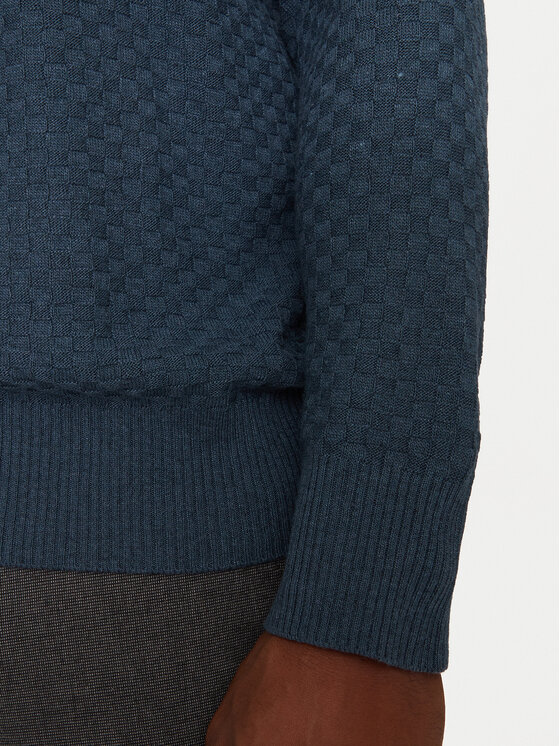 Sisley Sisley Džemperis 1041S103O Zils Regular Fit
