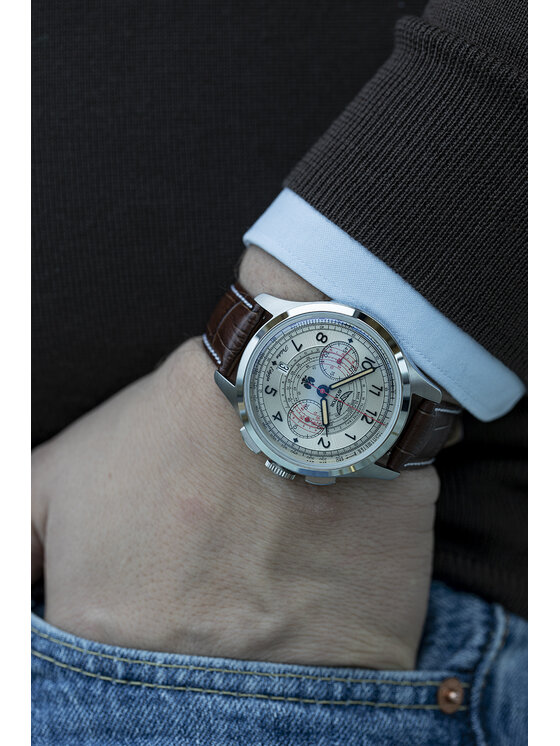 Aviator Aviator Orologio V.4.40.0.351.4 PL Marrone