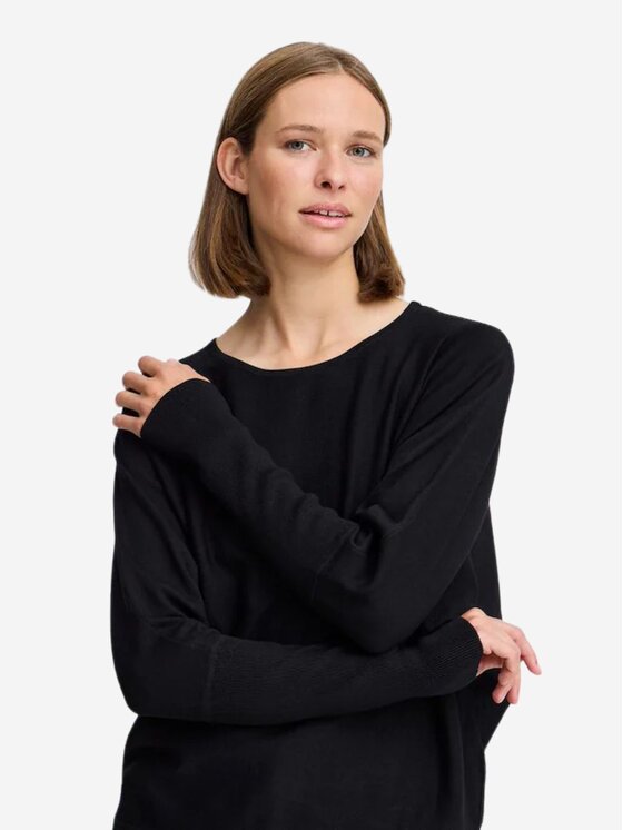 b.young b.young Maglione BYMMORLAV BAT JUMPER Nero Regular Fit