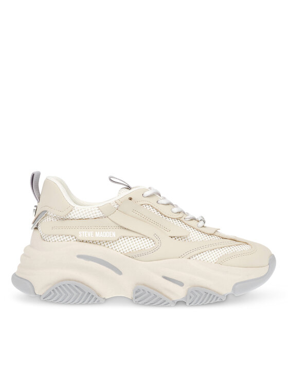 Steve Madden Steve Madden Laisvalaikio batai Possession-E Sneaker SM19000033-04005-BBO Écru