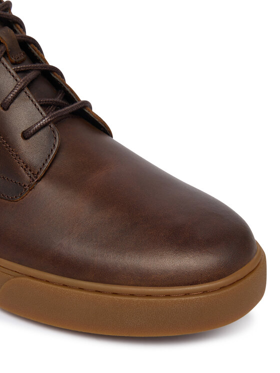 Clarks Clarks Μποτίνια Lydford Mid 26327459 Σκούρο καφέ