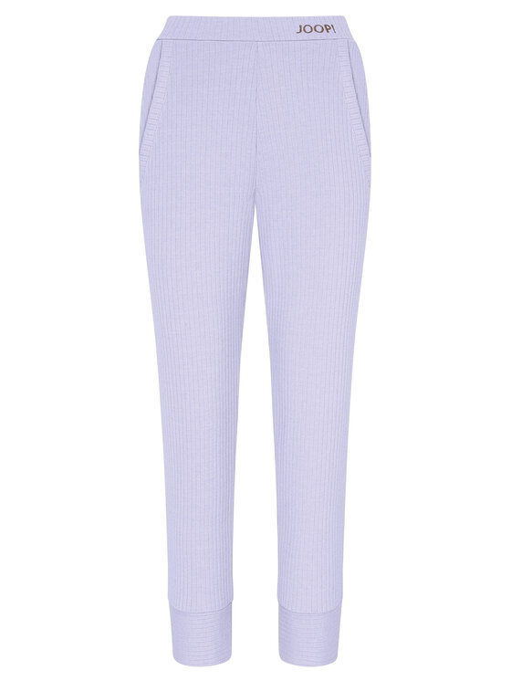 JOOP! JOOP! Spodnie damskie 644151 Fioletowy Comfortable Fit