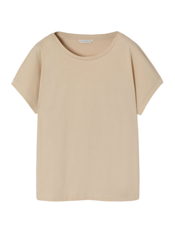 TATUUM Tatuum T-Shirt ANOKO 1 Beżowy Classic Fit