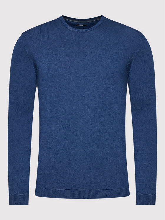 Pierre Cardin Pull 55600 000 12540 Bleu Regular Fit Modivo