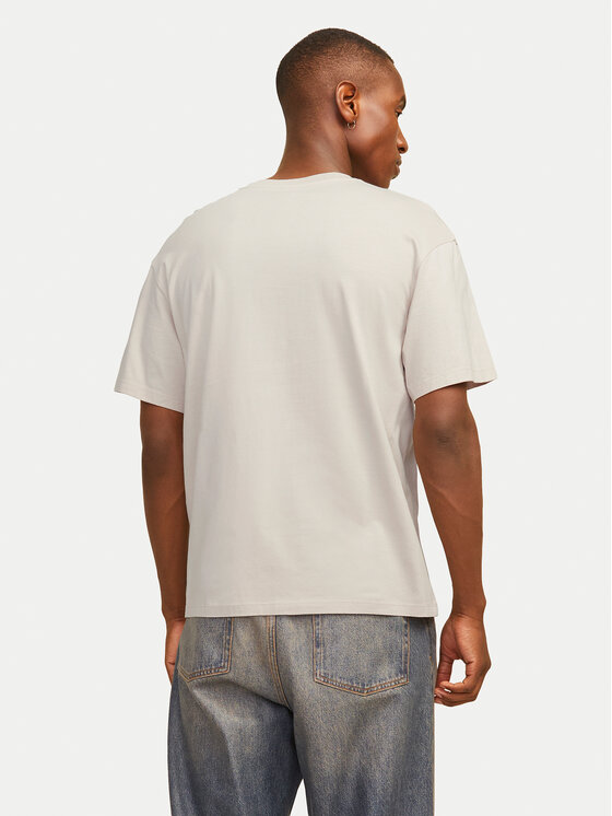 Jack & Jones Jack & Jones T-Shirt Legacy 12256589 Beżowy Relaxed Fit