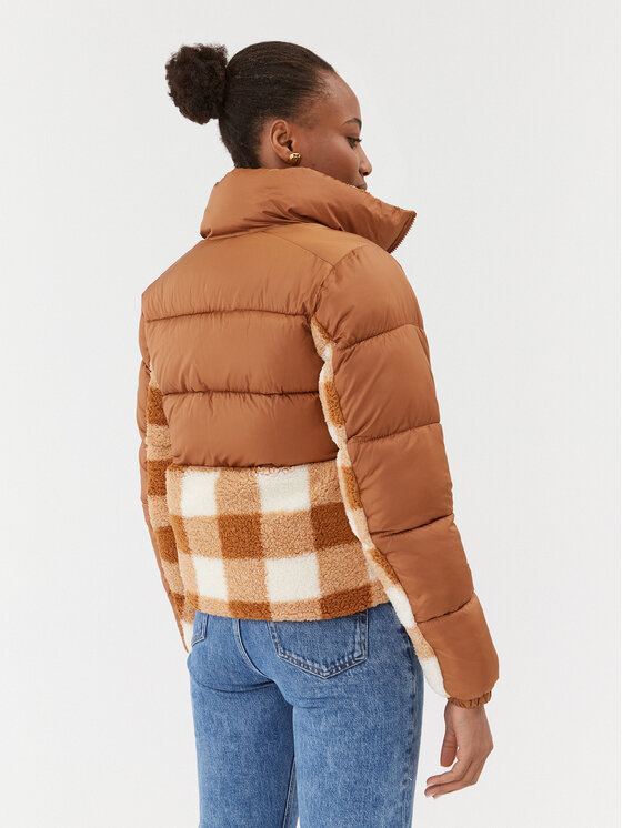 Columbia Columbia Zimska jakna Leadbetter Point™ Sherpa Hybrid Rjava Regular Fit