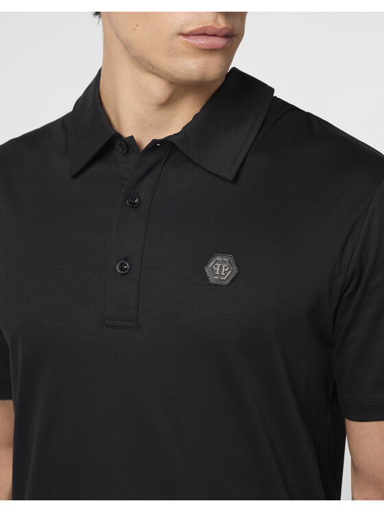 PHILIPP PLEIN PHILIPP PLEIN Polo 26257 Nero Slim Fit