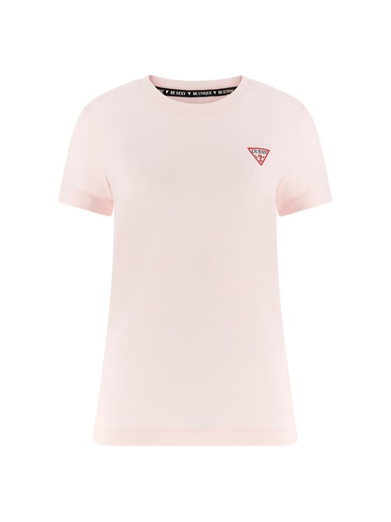 Guess Guess Футболка W2YI44 J1314 Рожевий Regular Fit