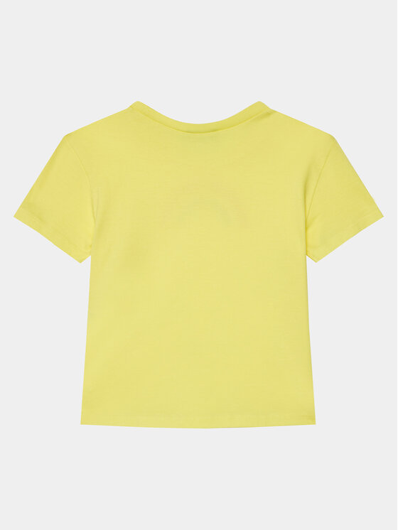 United Colors Of Benetton United Colors Of Benetton Majica 3096G10E5 Rumena Boxy Fit