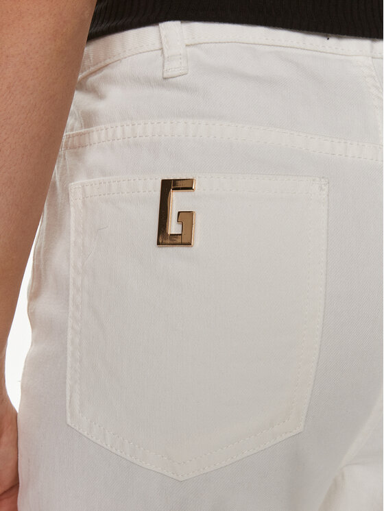 Gaudi Gaudi Stoffhose 411BD25028 Écru Regular Fit
