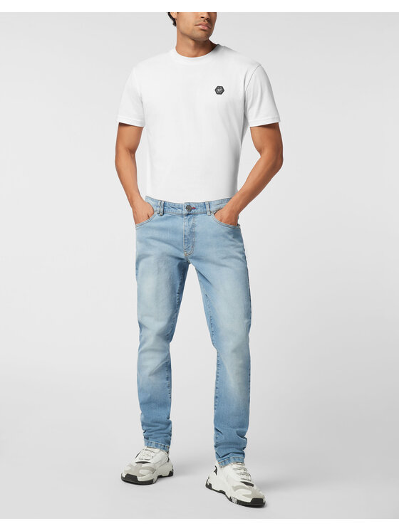 PHILIPP PLEIN PHILIPP PLEIN Jeans 25897 Blu Straight Leg
