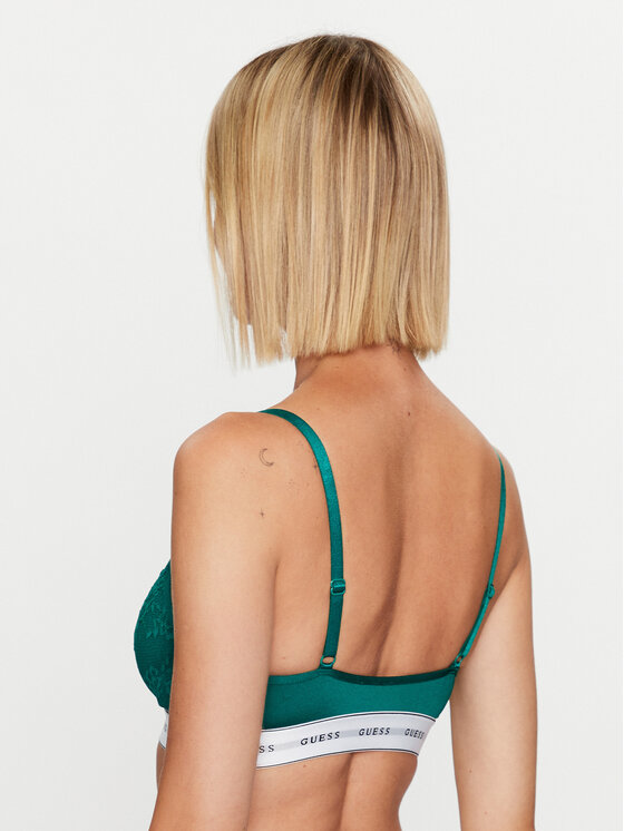 Guess Guess Sutien top Belle O2BC07 KBBT0 Verde