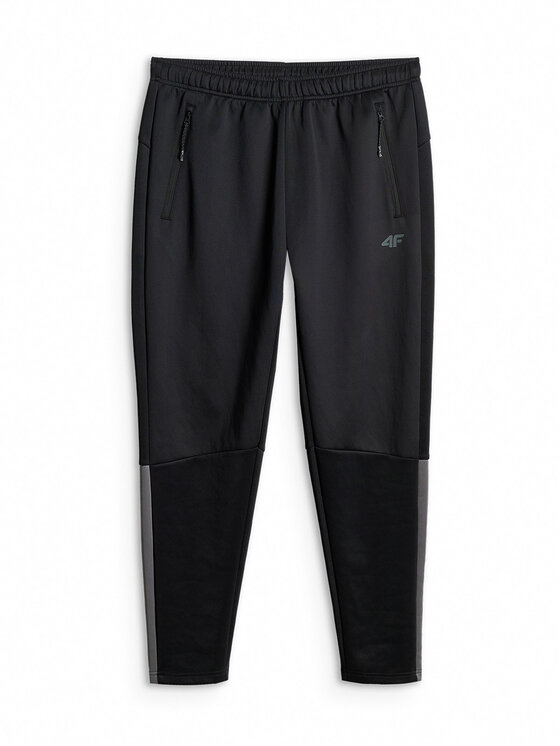 4F 4F Spodnie dresowe VICTORY PACK Czarny Regular Fit