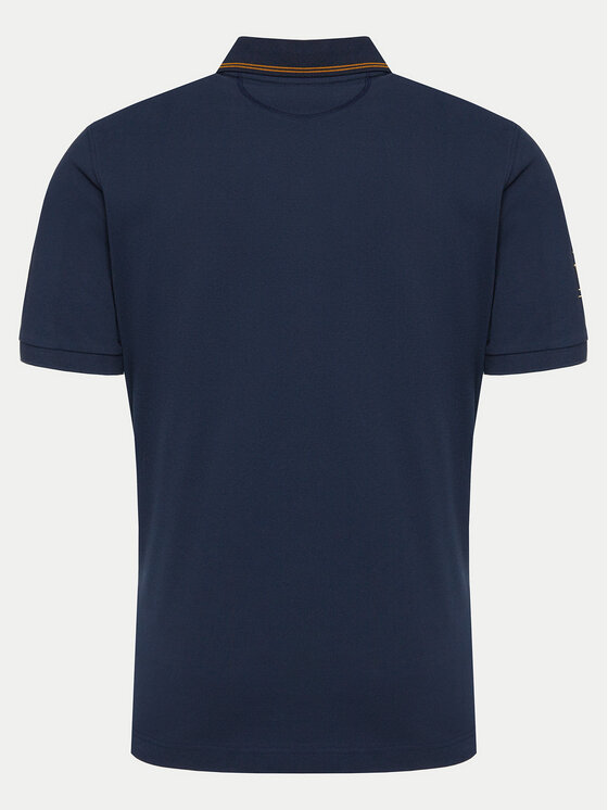 La Martina La Martina Polo YMPG30 PK097 Tumši zils Regular Fit