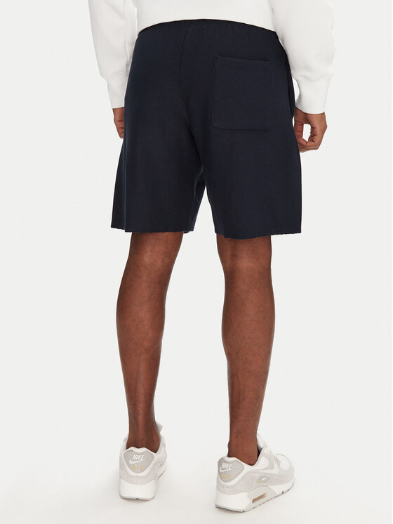 Champion Champion Športne kratke hlače 220764 Mornarsko modra Loose Fit