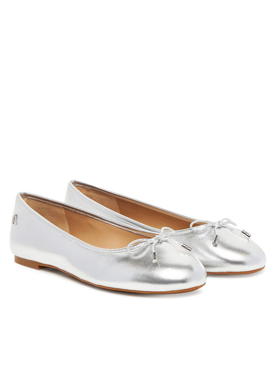 LAUREN RALPH LAUREN LAUREN RALPH LAUREN Balerinos Jayna 802978836001 Sidabrinė
