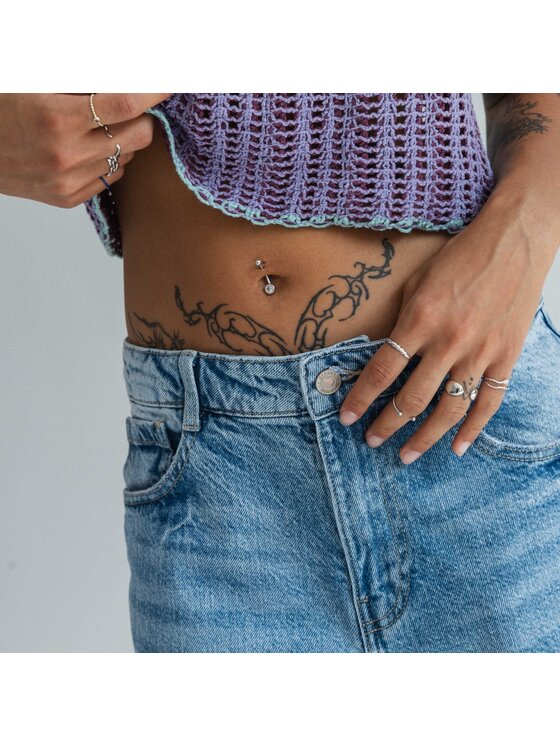 ANIA KRUK ANIA KRUK Piercing SRUKC2782 Srebrny