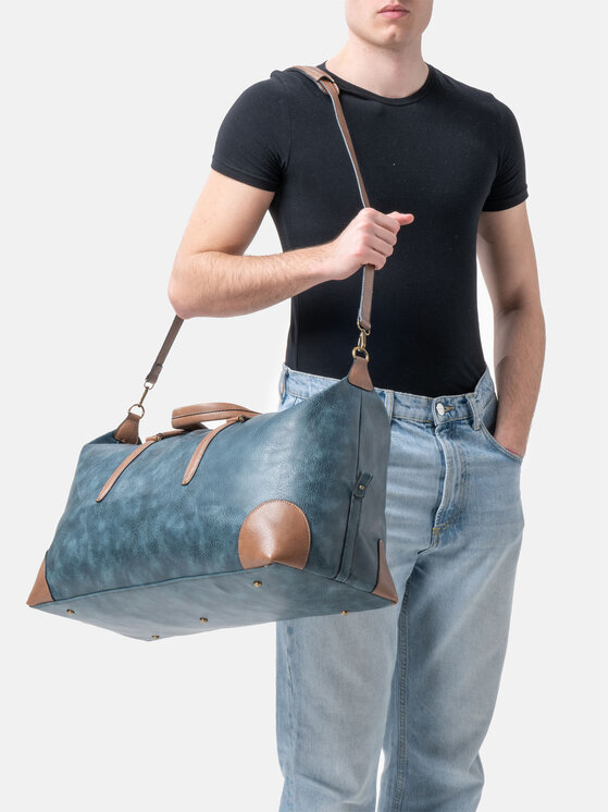 Herling Herling Borsa da viaggio Keegan Blu