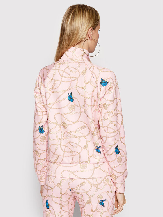 Felpa Donna V2GQ12 FL04Q Rosa Regular Fit