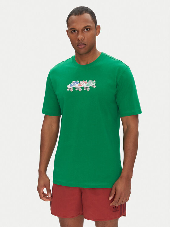 Męski T-Shirt adidas, Rozmiar XL, Zielony, Roller JP4493