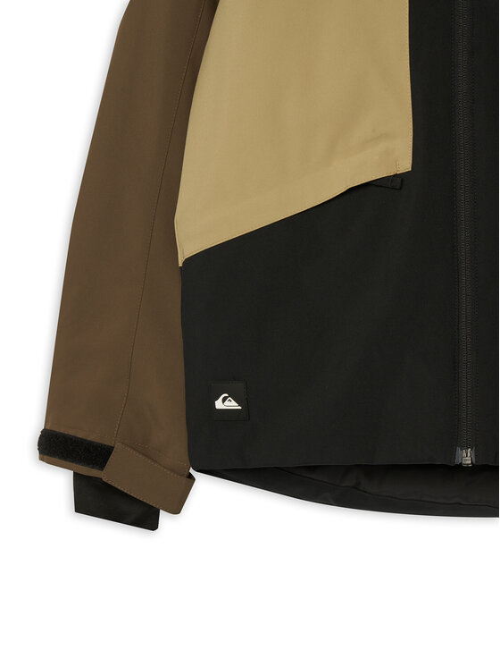 Quiksilver Quiksilver Lyžiarska bunda Ambition EQBTJ03213 Hnedá Regular Fit