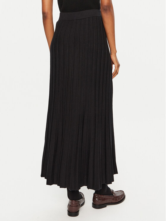 OUI OUI Plesirana suknja 89176 Crna Regular Fit