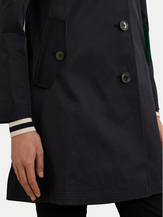 LAUREN RALPH LAUREN LAUREN RALPH LAUREN Płaszcz przejściowy 297967121005 Granatowy Straight Fit