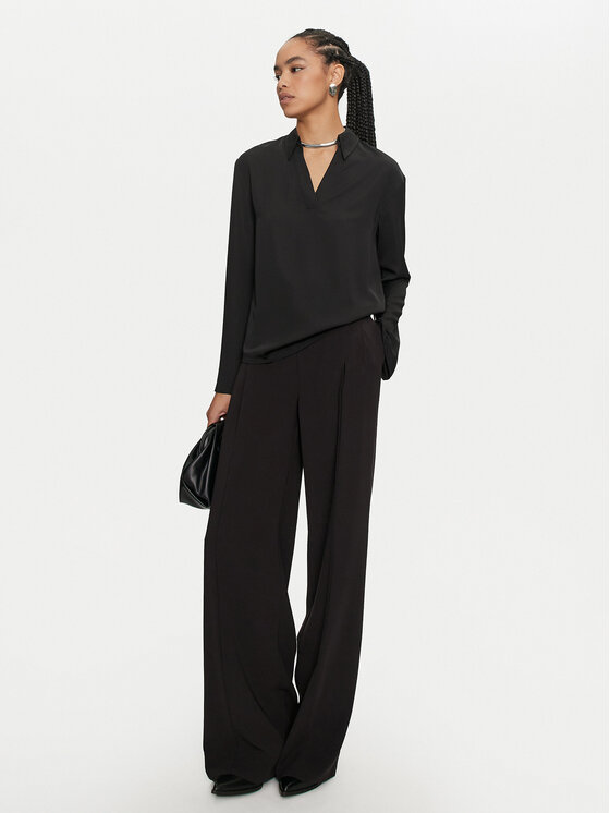 Calvin Klein Calvin Klein Bluzka K20K208000 Czarny Regular Fit