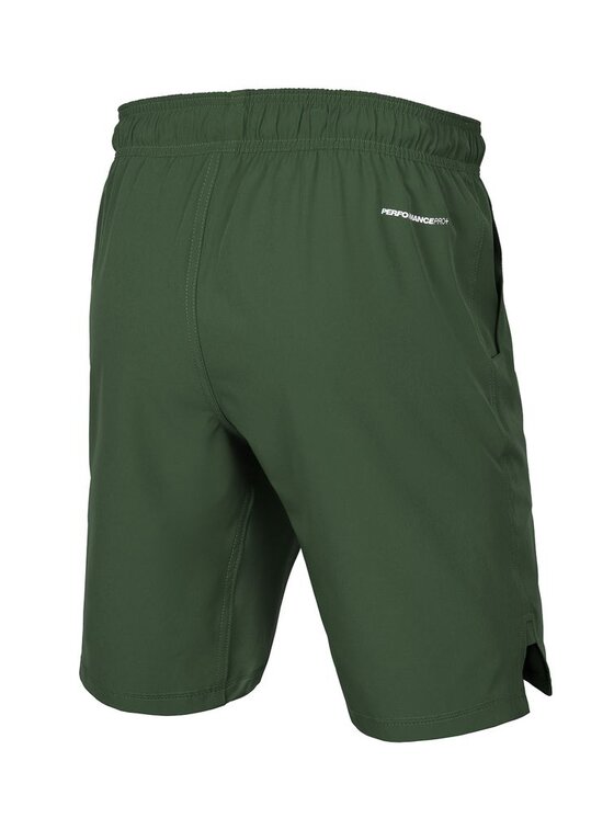 PITBULL PITBULL Szorty sportowe Spodenki Sportowe Performance Pro plus Spike 3XL Zielony Regular Fit