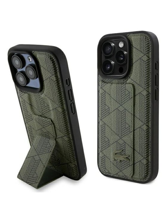 Lacoste Lacoste Etui na telefon Apple iPhone 16 Pro Max Khaki