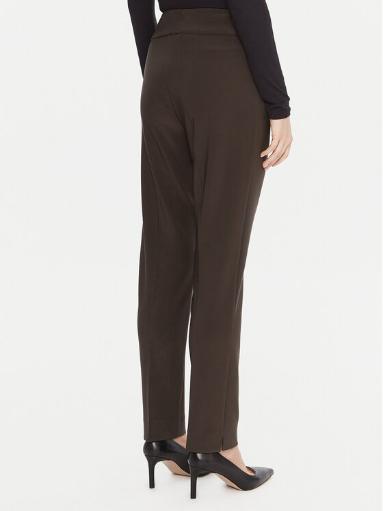 Joseph Ribkoff Joseph Ribkoff Pantaloni di tessuto 144092F25 Marrone Slim Fit