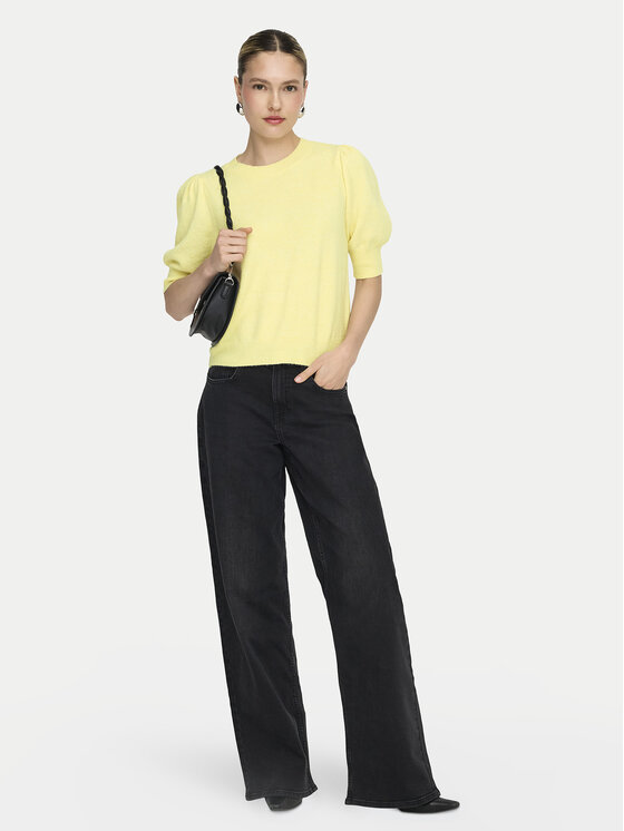 ONLY ONLY Maglione Rica 15318551 Giallo Regular Fit