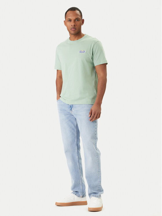 Guess Jeans Guess Jeans T-Shirt M6GIB7 K8HM0 Zielony Regular Fit