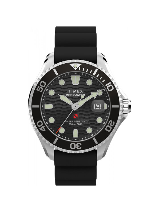 Timex Timex Zegarek TW2W81600 Czarny