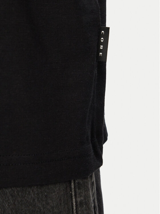 Jack & Jones Jack & Jones T-Shirt Fusion 12294963 Černá Relaxed Fit
