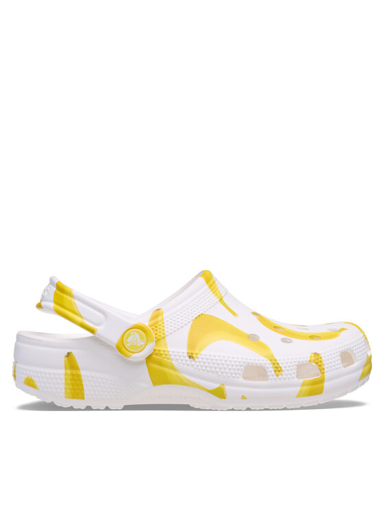 Şlapi Crocs Classic Fresh Fruits Clog 211008 Alb