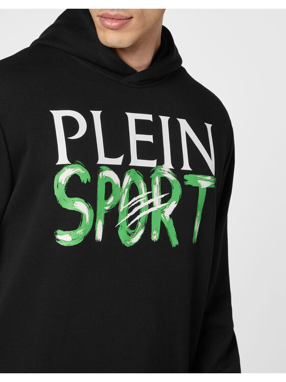 Plein Sport Plein Sport Bluza 8239 Czarny Regular Fit