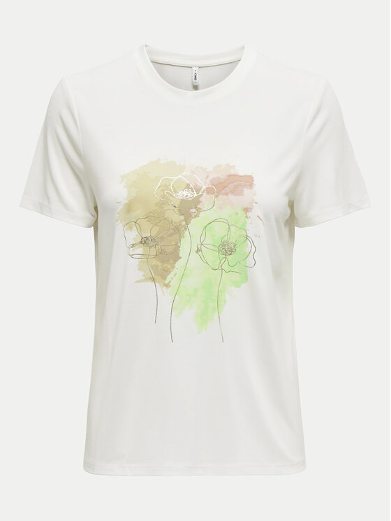 ONLY ONLY T-shirt 15303212 Bianco Regular Fit