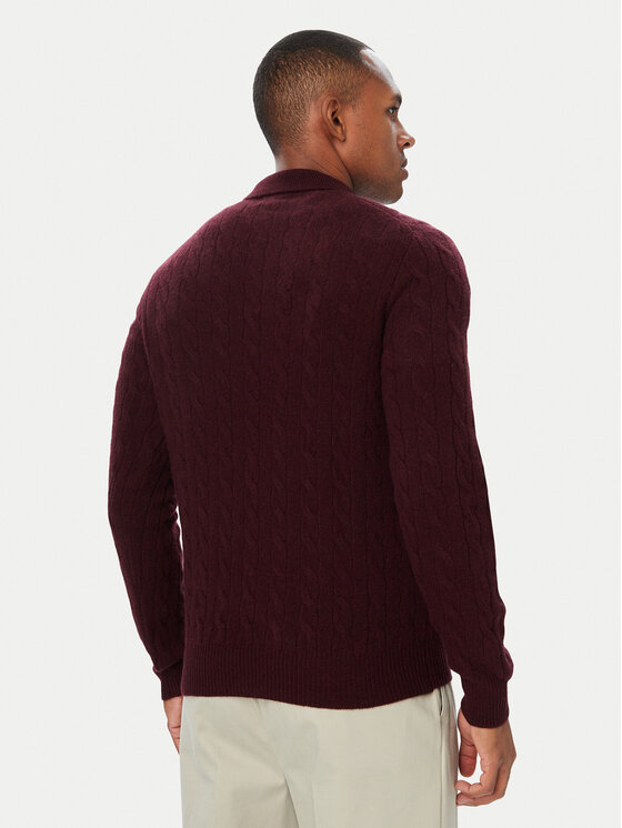 Polo Ralph Lauren Polo Ralph Lauren Pulover 710974165500 Vișiniu Regular Fit