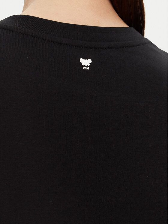 Weekend Max Mara Weekend Max Mara T-shirt Lecco 2515941052 Crna Boxy Fit