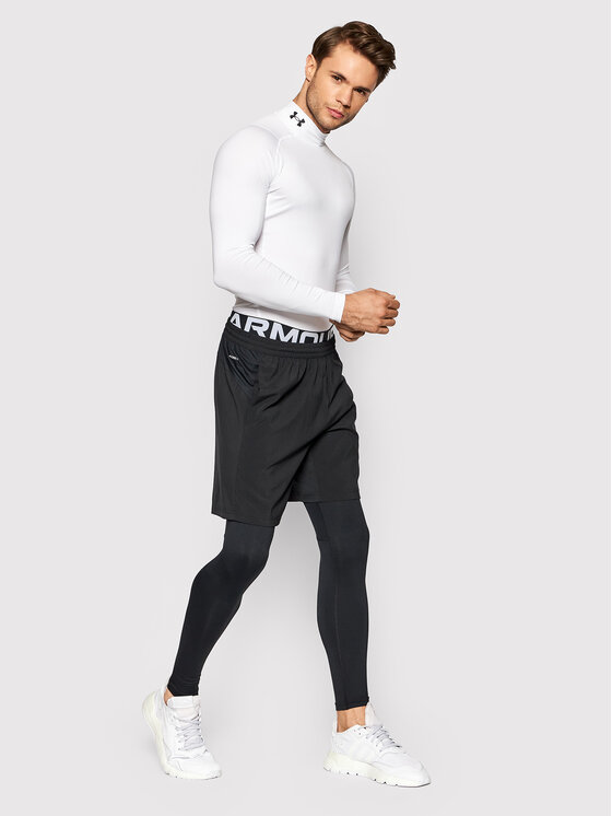 Under Armour Under Armour Tehniline särk HeatGear® Mock 1369606 Valge Skinny Fit