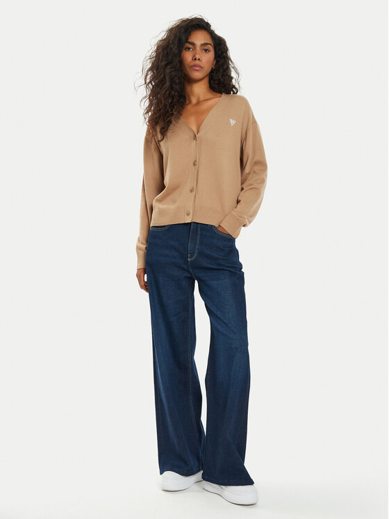 Guess Guess Traperice W4BA82 D5HF1 Plava Palazzo Fit