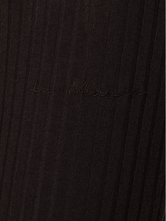 La Mania La Mania Legginsy BONNE Brązowy ciemny Basic Fit