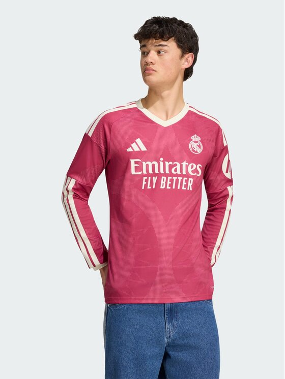 adidas adidas Koszulka techniczna 172018 Różowy Slim Fit
