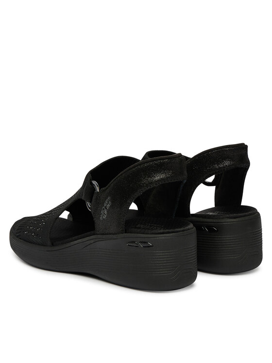 Skechers Skechers Sandale Martha Stewart: Pier-Lite - Park Path 188001/BBK Negru